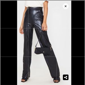 Pretty Little Thing faux leather pants